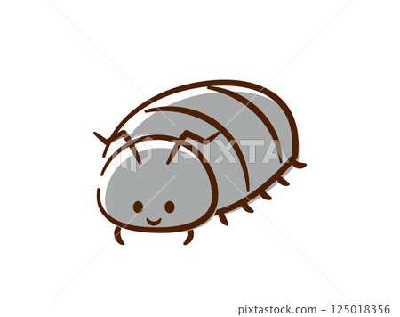昆蟲_手寫_鼠婦 125018356