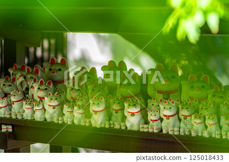 [Tokyo] Gotokuji Temple - a spectacular sight with its many maneki-neko (beckoning cats) 125018433