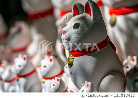 [Tokyo] Gotokuji Temple - a spectacular sight with its many maneki-neko (beckoning cats) 125018438