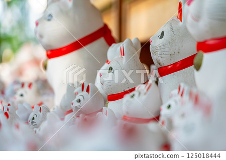[Tokyo] Gotokuji Temple - a spectacular sight with its many maneki-neko (beckoning cats) 125018444