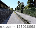 The waterway of Shimabara Buke Yashiki Street 125018668