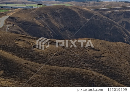 The Aso mountain range seen from Daikanbo 125019399