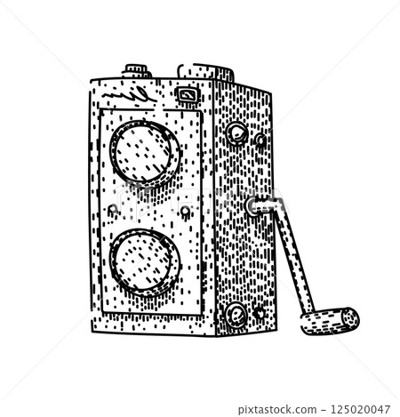classic vintage camera sketch hand drawn vector classic vintage camera sketch hand drawn vector 125020047