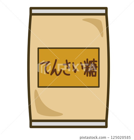 袋子裡的甜菜的簡單圖示 袋子裡的甜菜的簡單圖示 125020585