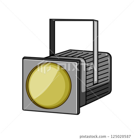 drama spotlight stage cartoon vector illustration 125020587