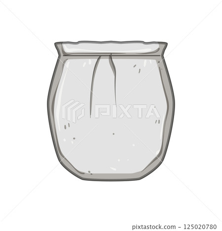 cashew nut milk strainer bag cartoon vector illustration cashew nut milk strainer bag cartoon vector illustration 125020780