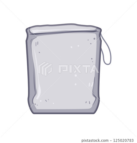 reusable nut milk strainer bag cartoon vector illustration 125020783