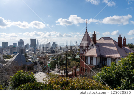 The view from the Kitano Foreigners' Houses 125020820