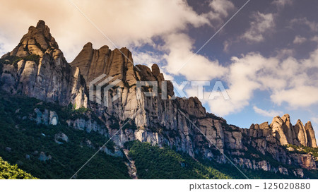 Mountain of Montserrat, Catalonia Spain. 125020880