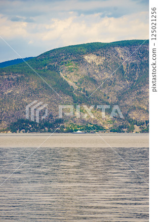 Mountains fjord landscape, Norway 125021256
