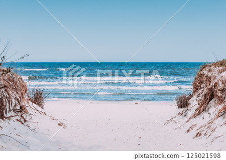 Beach, sea, seaside caputred in summer Beach, sea, seaside caputred in summer 125021598