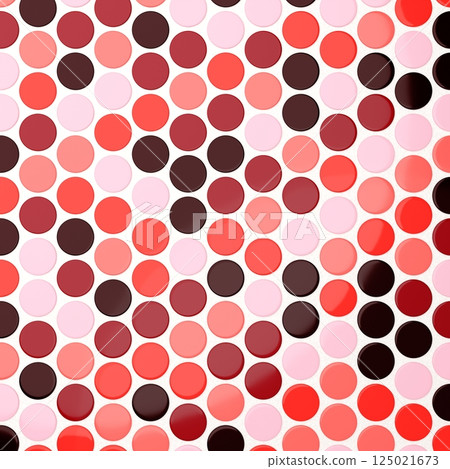 背景材質_tile_circle_red 125021673