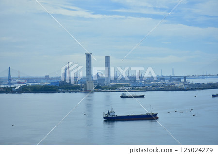 從愛知縣名古屋市名古屋港大廈（南側）眺望 125024279