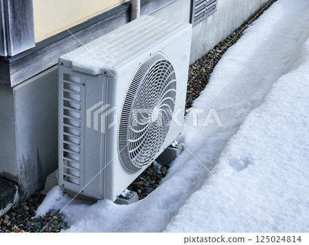 空調室外機冬季下雪低溫 125024814