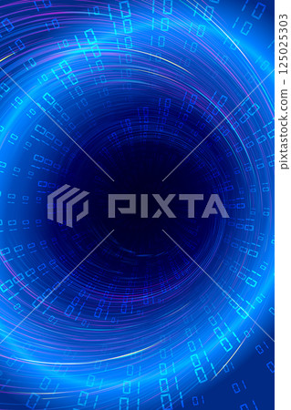 01 Digital composition spiral swirl Internet technology big data background 01 Digital composition spiral swirl Internet technology big data background 125025303