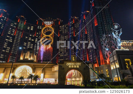 Cotai Casino Resort Illuminations/Macau Cotai Casino Resort Illuminations/Macau 125026173