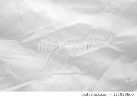 White plastic bag texture background White plastic bag texture background 125026660