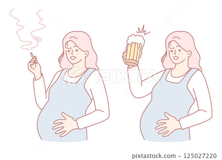 The significant risks associated with smoking and consuming alcohol during pregnancy 125027220