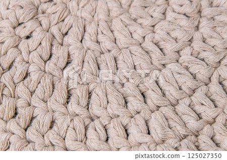 Double crochet stitches background texture 125027350