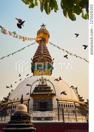 Shree Gha in Thamel district of Kathmandu city, Nepal Shree Gha in Thamel district of Kathmandu city, Nepal 125028103