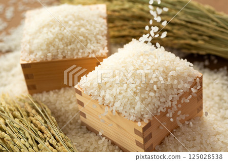 White rice 125028538