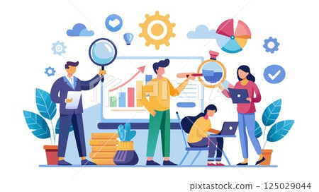They analyze market trends, identify new business opportunities, and develop pricing strategies to maximize profitability. 125029044