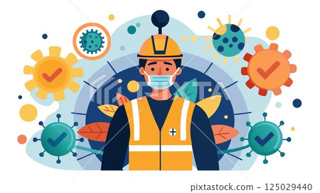 A Health and Safety Officer is responsible for ensuring a safe and healthy working environment for all employees on a mine site. 125029440