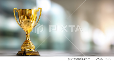 Award and success theme in modern light 125029829