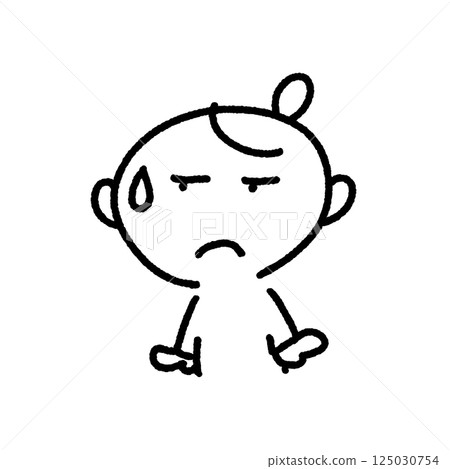 一個女人用冷漠的眼神看著你，輕蔑，失望，失望 125030754