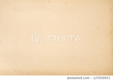 Vintage Grain brown kraft paper surface texture 125030931
