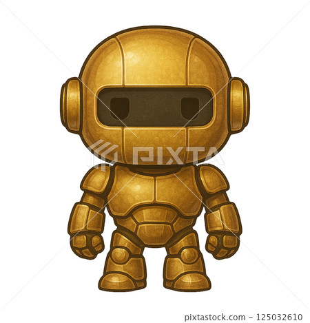 Gold Robot 125032610