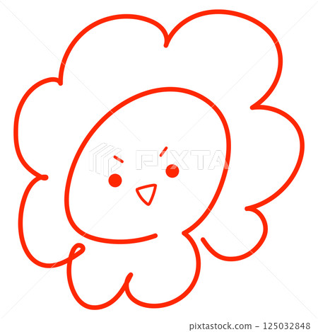 Flower circle vector material 04 125032848