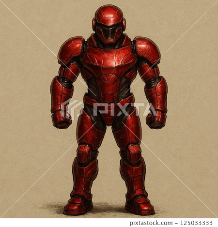 Red robot 125033333
