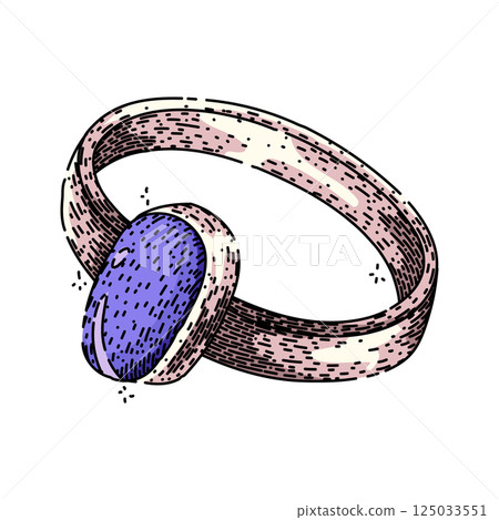 cut diamond sketch hand drawn vector cut diamond sketch hand drawn vector 125033551