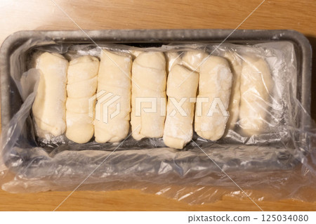Fried cheese fingers, tequenos stuffed with white cheese Fried cheese fingers, tequenos stuffed with white cheese 125034080