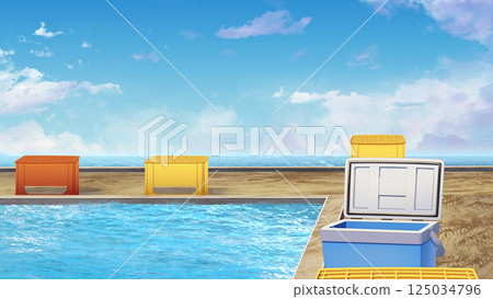 釣魚池(白天) 釣魚池(白天) 125034796