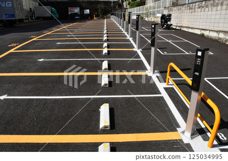 Display number recognition coin parking_03 125034995