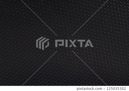 Black Diamond Pattern Rubber Texture Background Black Diamond Pattern Rubber Texture Background 125035382