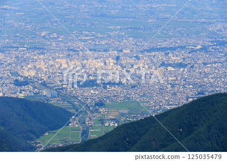 從大花眺望松本市街景 125035479