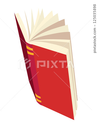 Vector books icon. Learning or education concept. Hand drawn educational symbol for book lovers. Reading, learn and receive education through books. Read more books 125035898