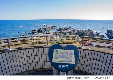 從室戶岬展望台眺望神城濱海灘 125036116