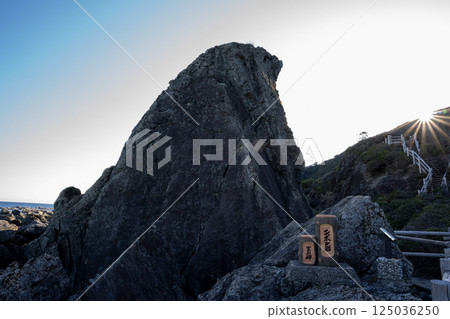 Scenery of Cape Muroto's Eboshi Rock 125036250