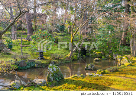 (Ishikawa Prefecture) Kenrokuen in Spring - Yamazakiyama (Ishikawa Prefecture) Kenrokuen in Spring - Yamazakiyama 125036581