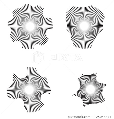 Vector Digital EQ Music Equalizer. Sound Wave Design Element. Speaking Sound Wave. Artificial Intelligence AI Assistant Voice Visualization 125038475