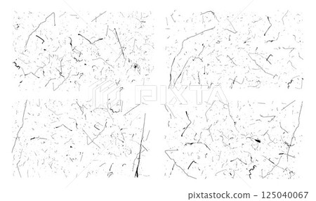Dirty Grunge Textures Vector, black scratched texture, Dust and scratches design Dirty Grunge Textures Vector, black scratched texture, Dust and scratches design 125040067