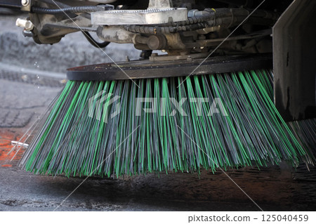 brush street cleaning machine detail 125040459