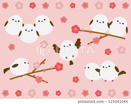 島永和梅花的插圖素材集 125041044