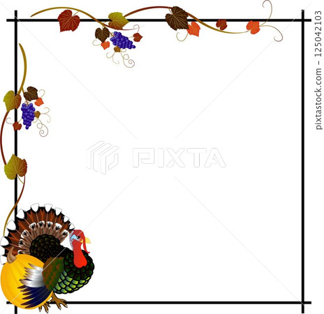 Frame for Thanksgiving Day. Frame for Thanksgiving Day. 125042103