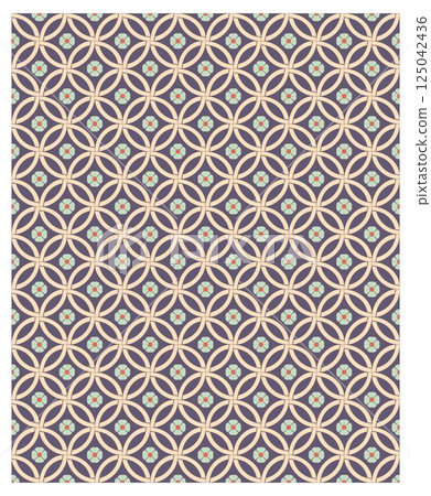 Decorative arabesque and ornamental mandala background set isolated vector 125042436