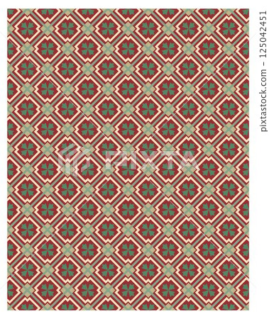 Decorative arabesque and ornamental mandala background set isolated vector 125042451